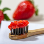 Wild Strawberry on toothbrush