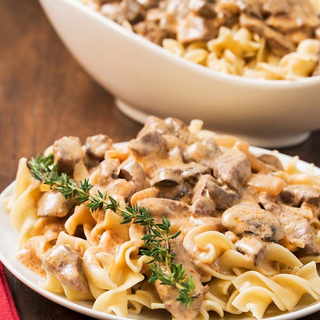 Bison Stroganoff