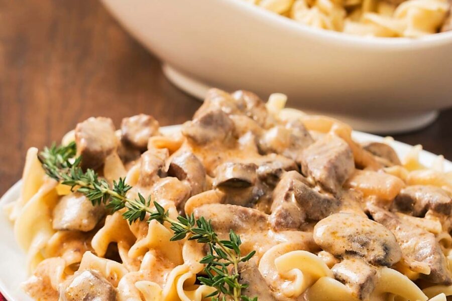 Bison Stroganoff